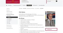 Desktop Screenshot of ahrens.jura.uni-osnabrueck.de