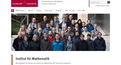 Desktop Screenshot of mathematik.uni-osnabrueck.de