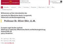 Tablet Screenshot of doerr.jura.uni-osnabrueck.de
