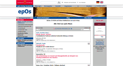 Desktop Screenshot of epos.uni-osnabrueck.de