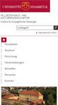 Mobile Screenshot of ev-theologie.uni-osnabrueck.de