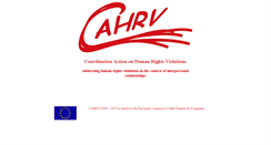 Desktop Screenshot of cahrv.uni-osnabrueck.de