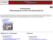 Tablet Screenshot of msuq.physik.uni-osnabrueck.de