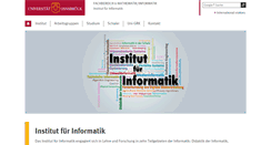 Desktop Screenshot of informatik.uni-osnabrueck.de